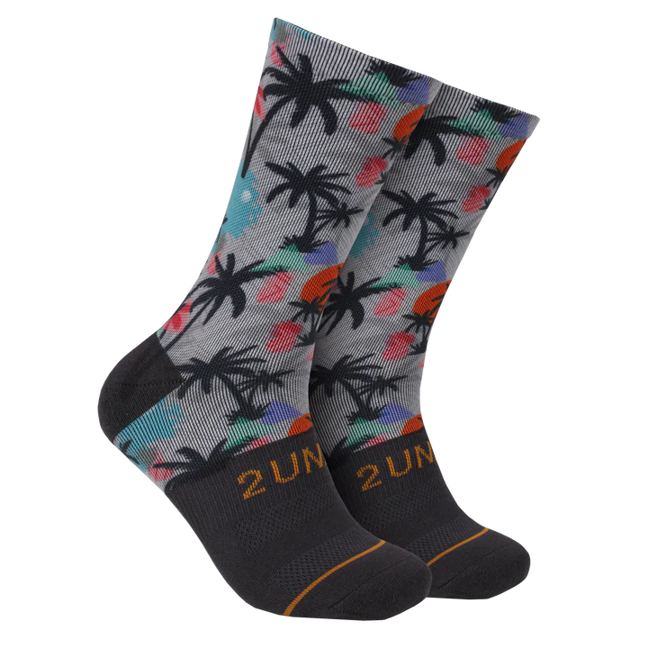 2UNDR Men's Flex Printed Crew Socks