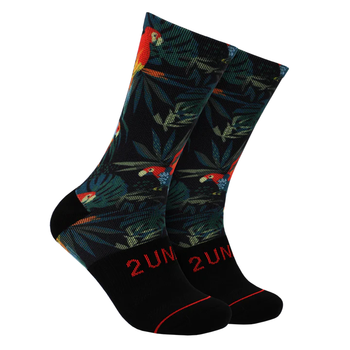 2UNDR Men's Flex Printed Crew Socks