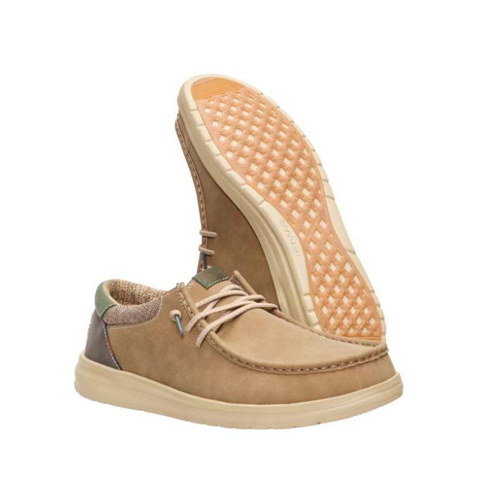 Hey Dude Unisex  Paul Shoe- Nut