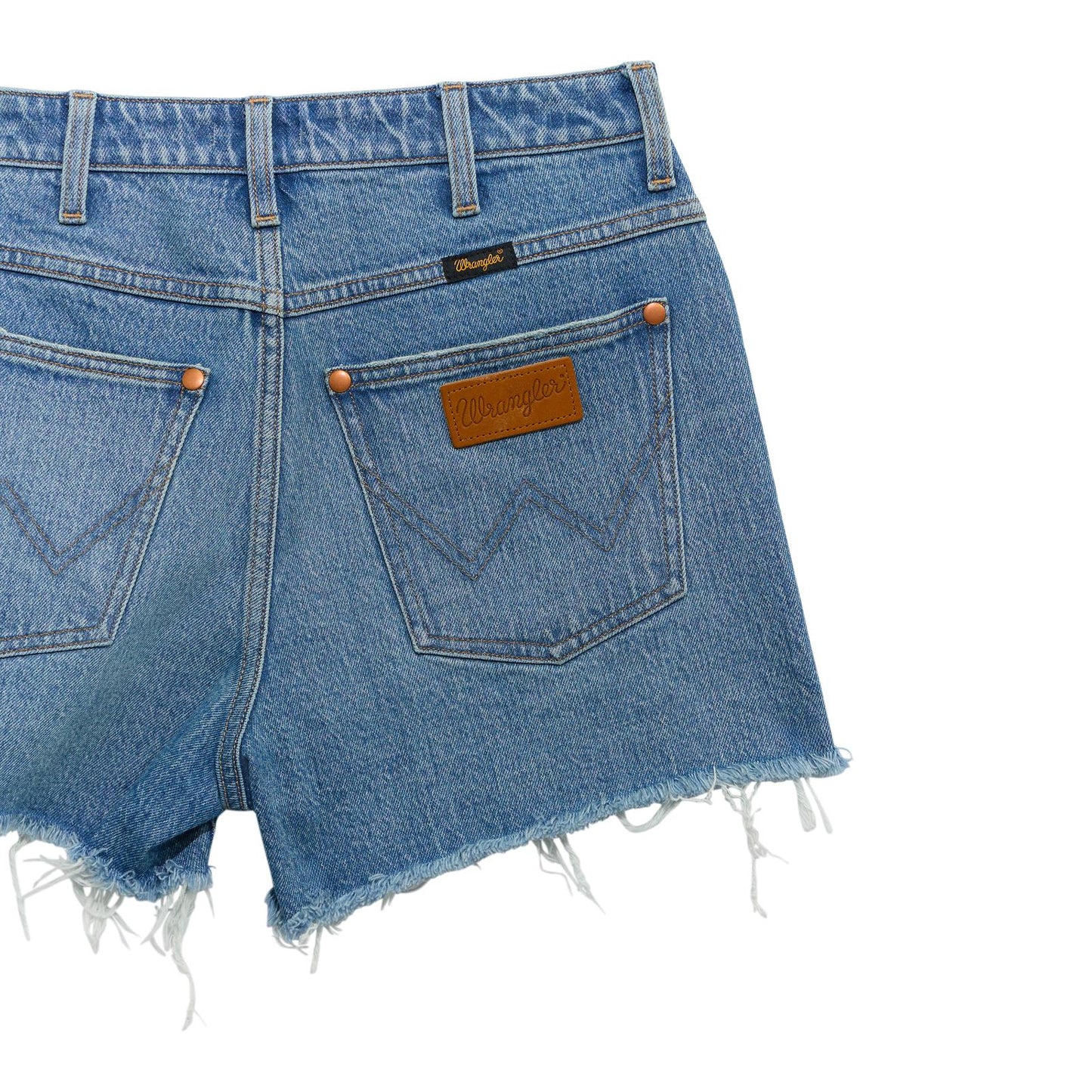 Wrangler Women's Cowboy High Rise Shorts- Riyah - Irvine Tack & Western Wear
