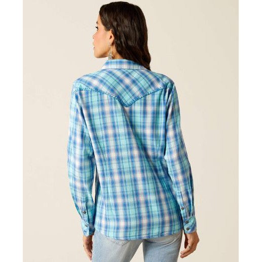 Ariat Women's Long Sleeve Plaid Shirt- Xico Plaid