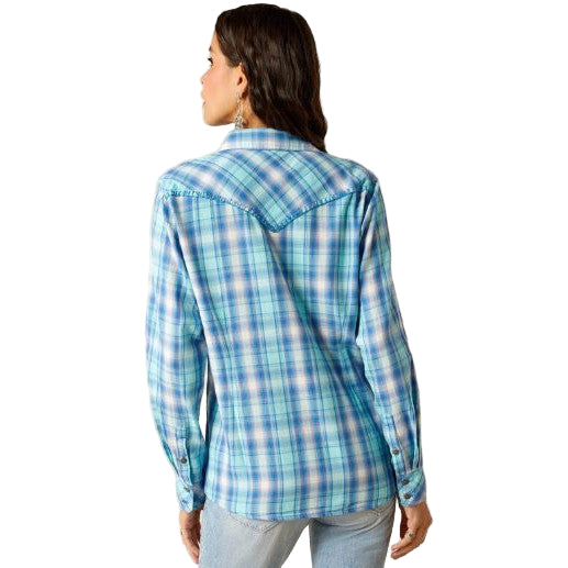 Ariat Women's Long Sleeve Plaid Shirt- Xico Plaid