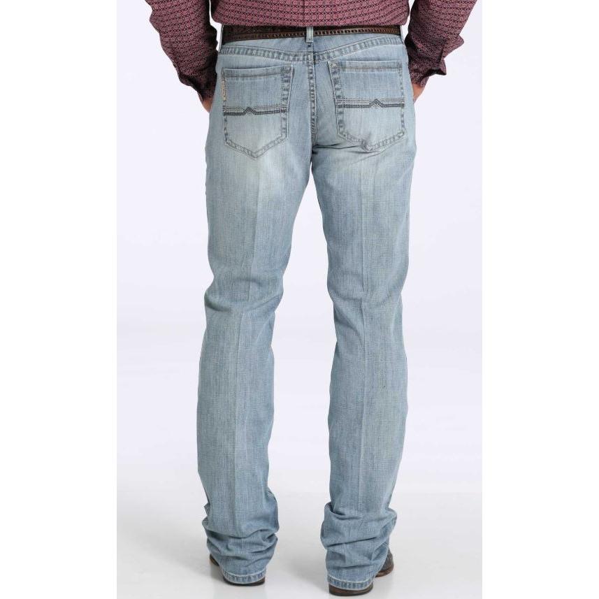 Cinch Men's Ian Slim Fit Jeans- Light Wash