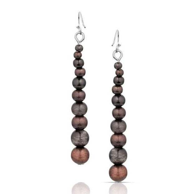 Montana Silversmiths Blank Slate Beaded Earrings