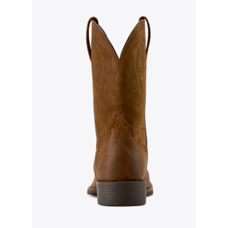 Ariat Men's Sport  Big Country Cowboy Boot- Brown Roughout