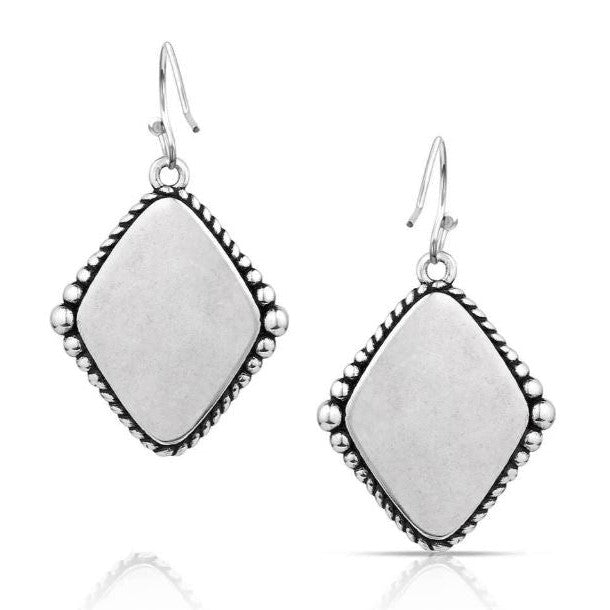 Montana Silversmiths Blank Slate Earrings