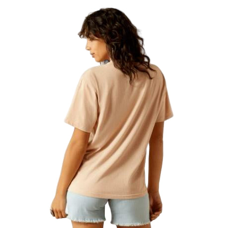 Ariat Women's Short Sleeve Roadside Tee Shirt- Muted Clay