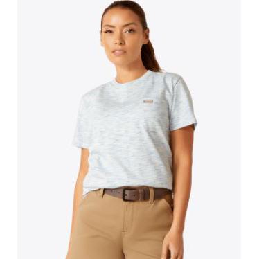 Ariat Women's Rebar Cotton Strong Space Dyed T-Shirt - Multiple Colors