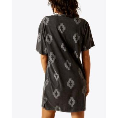 Ariat Women's Short Sleeve Isela Tee shirt Dress- Isela Southwest Print