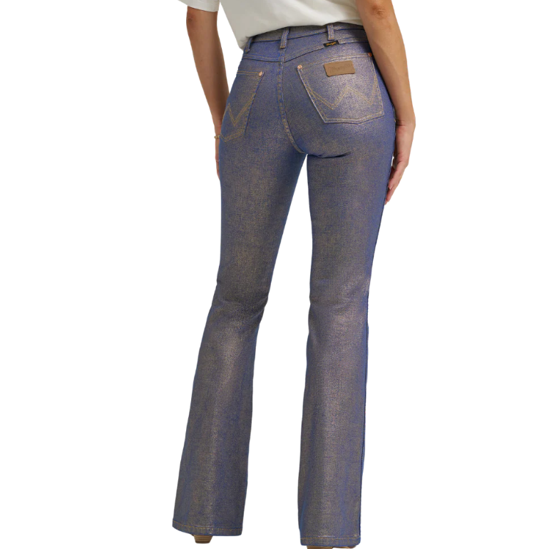 Wrangler Women's Lainey Wilson Flare Glitter Jeans-