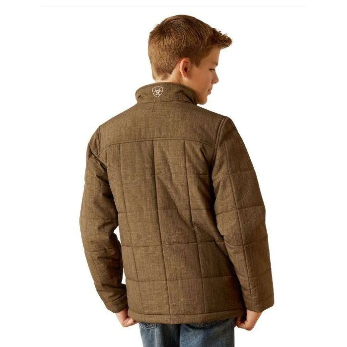 Ariat Boy's Crius Insulated Jacket- Crocodile