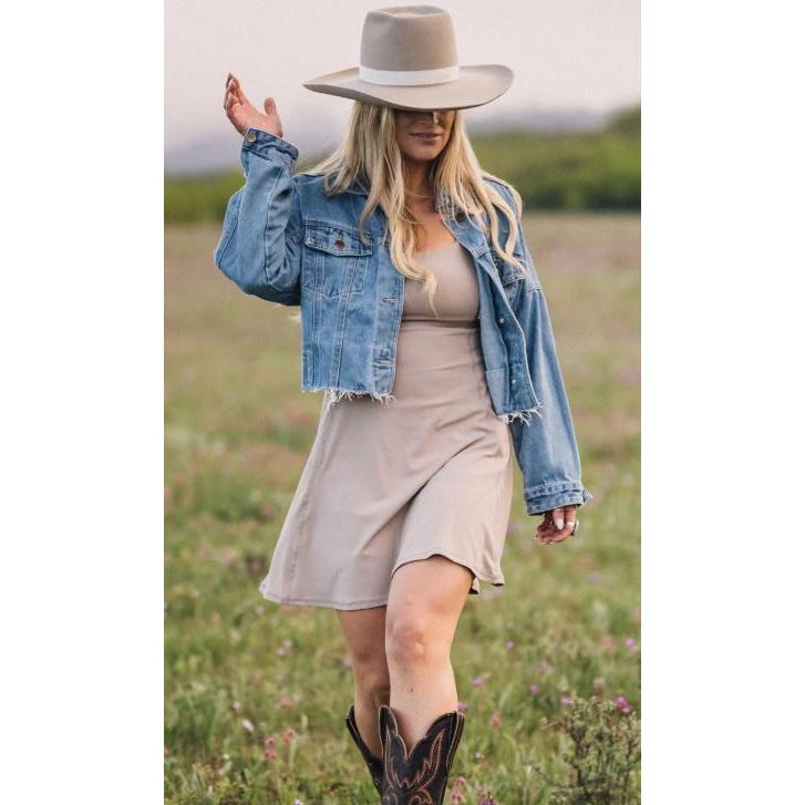 Bare Activewear Women's Sleeveless Stampede Dress- Multiple Colors