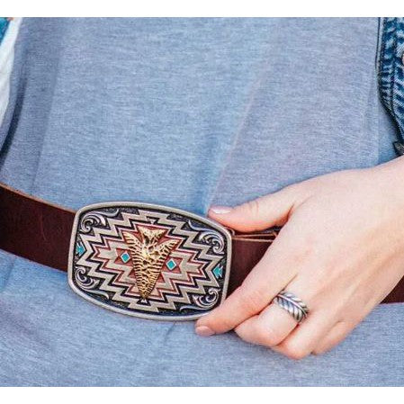 Montana Silversmiths Radiating Center of it All Arrow Buckle