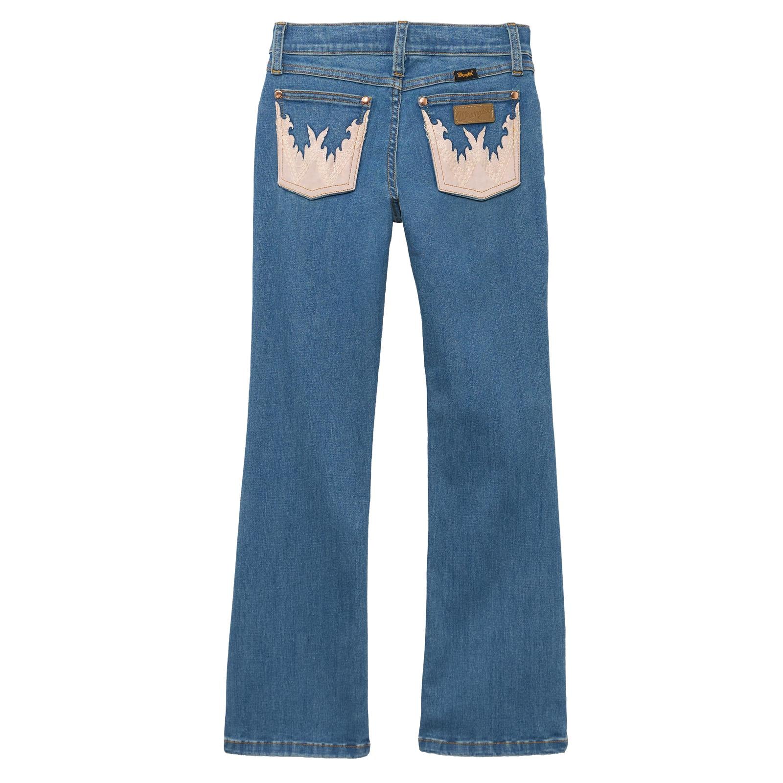 Wrangler Girl's Lainey Wilson Mae Boot Jean- Denim - Irvine Tack & Western Wear