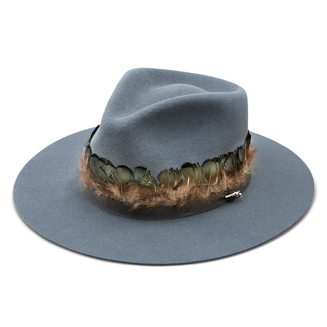 Charlie 1 Horse Two Dollar Pistol Wool Lainey Wilson Hat - Denim