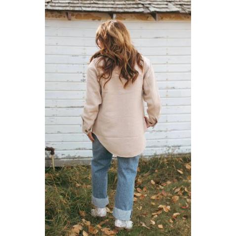 Grazier The Annie Shacket - Cream
