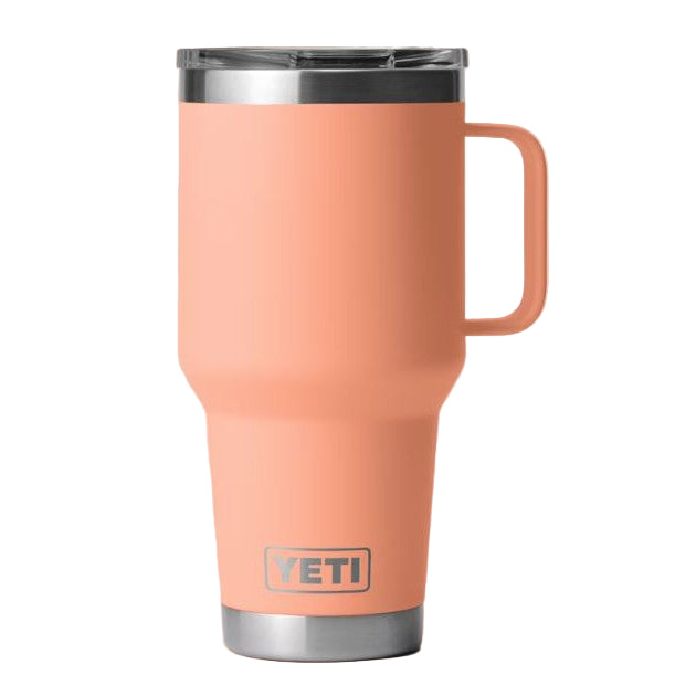 Yeti Rambler 887ml Travel Mug w/Stronghold Lid - Lowcountry Peach