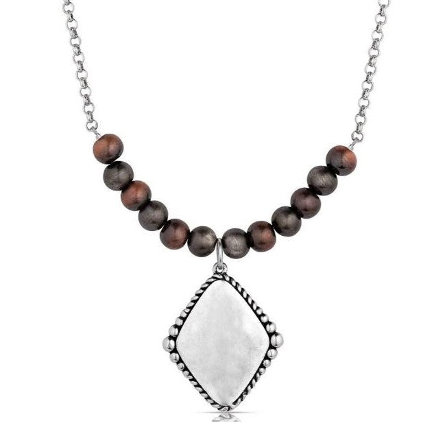 Montana Silversmiths Blank Slate Beaded Necklace - Irvine Tack &amp; Western Wear