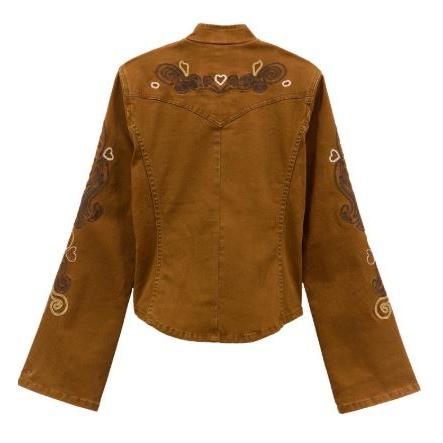 Wrangler Women's Lainey Wilson Long Sleeve Wildflower Jacket- Monks Robe