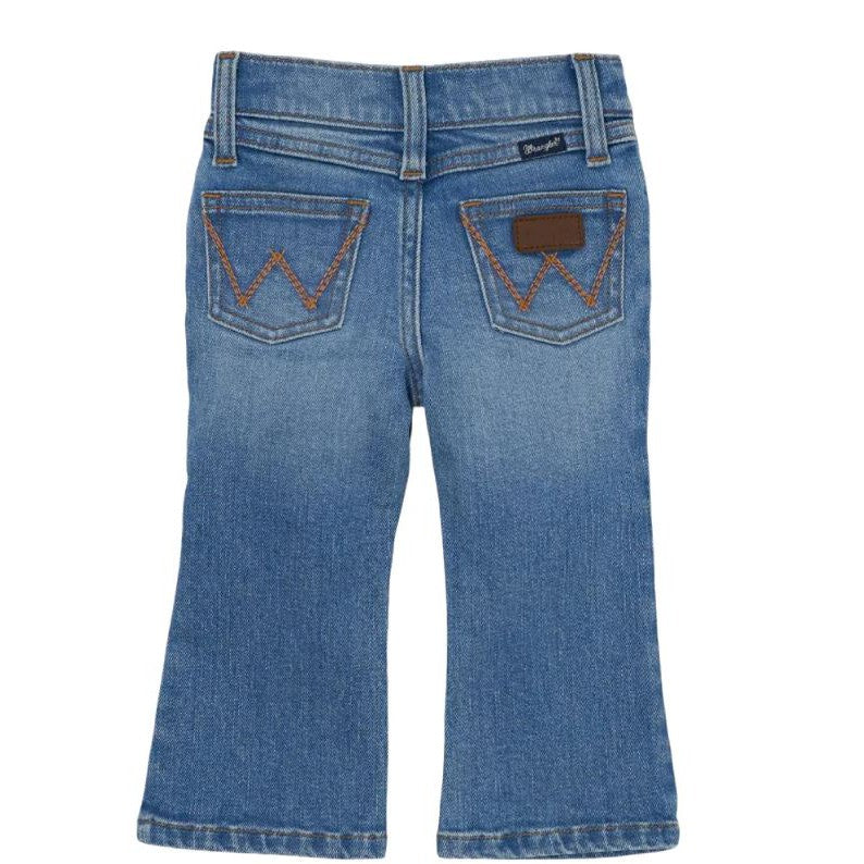 Wrangler SP25 West Baby Girl's Boot Cut Jean - Charlie