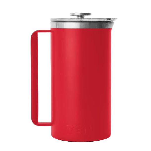 Yeti Rambler™ 1.9L French Press w/Twist-to-Lock French Press Lid - Rescue Red