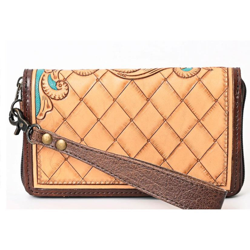 American Darling Genuine Western Leather Wallet/Organizer-E