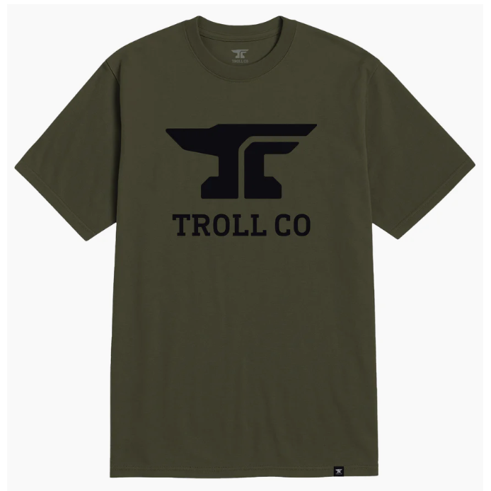 Troll Clothing Co Men's Anvil Short Sleeve Tee Shirt- Multiple Colours