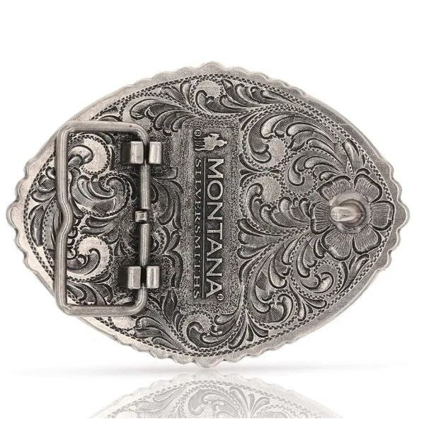 Montana Silversmiths Pain is Temporary Bull Riding Riding Buckle