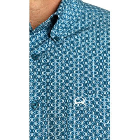 Cinch Men's Long Sleeve Shirt -Tea;