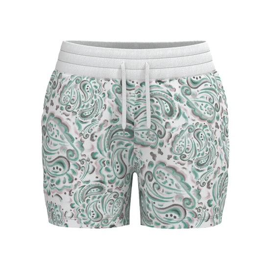 Hooey Women's Oasis Shorts - Turquoise Paisley Pattern