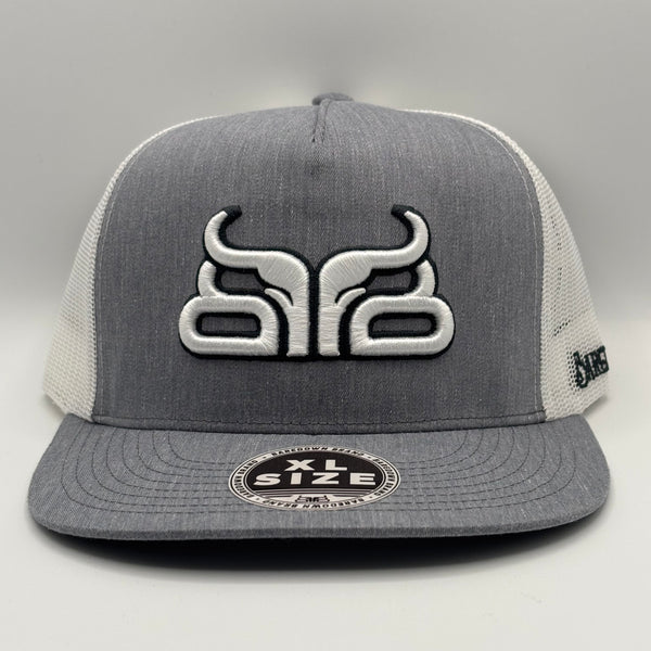 Baredown Unisex Bandit Flat XL Cap-Grey