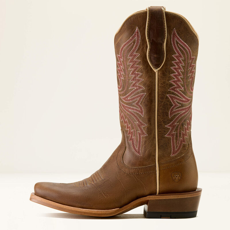 Ariat Women's Futurity Flash K Toe Western Boot-Totally Tan