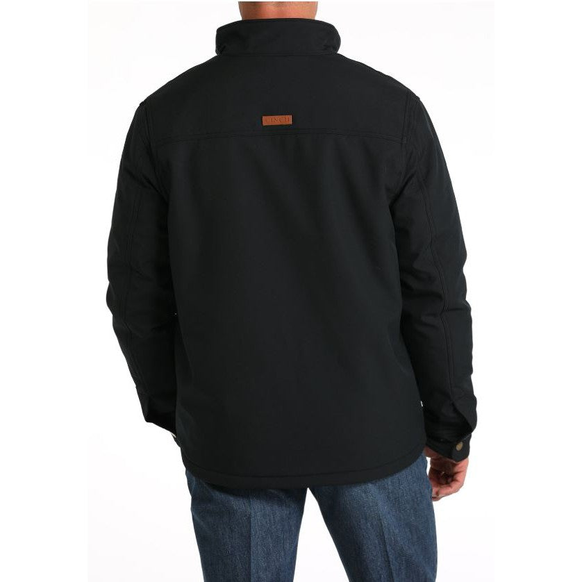 Cinch Men's Long Sleeved Bonded Jacket - Black