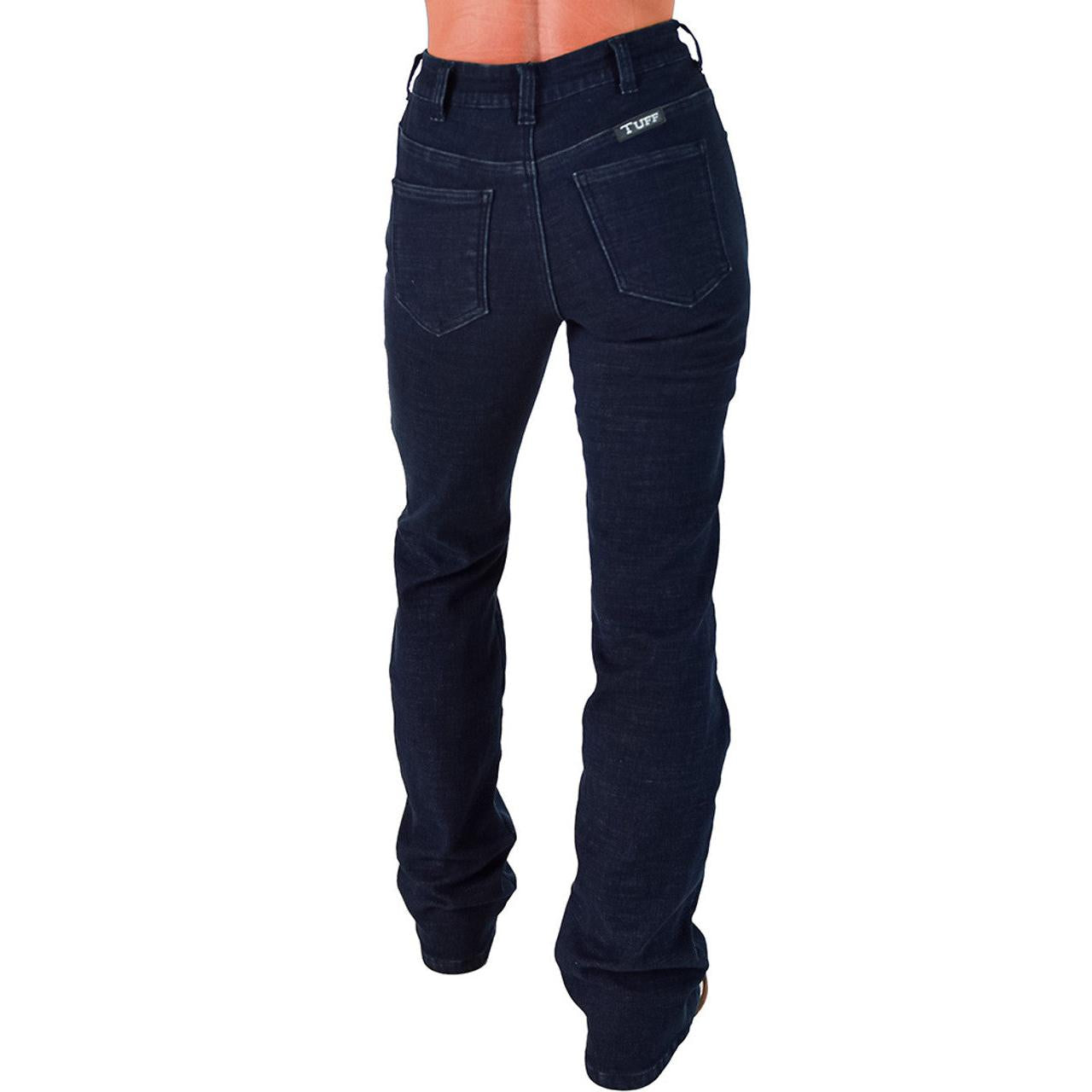 Cowgirl Tuff Women's Tuff Cowgirl Sport Winter Jeans - Dark Wash
