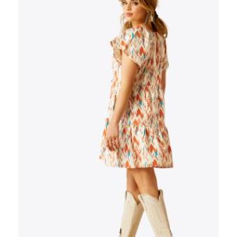 Ariat Women's Delilah Dress- Painted Watercolor