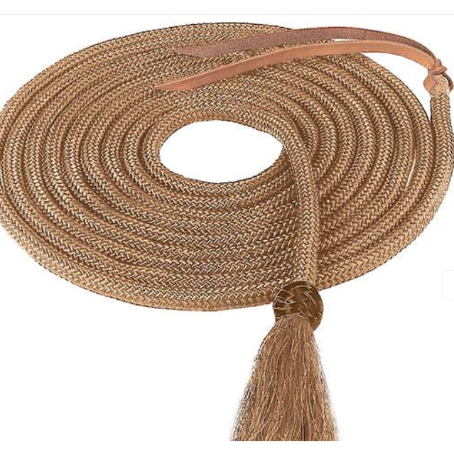Weaver Nylon Mecate with Horsehair Tassel- 1/2 x 23