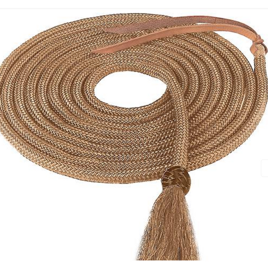 Weaver Nylon Mecate with Horsehair Tassel- 1/2 x 23