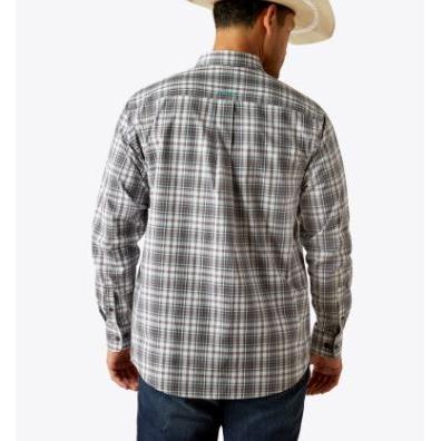 Ariat Men's Long Sleeve Pro Series Willie Classic Fit Shirt- Black