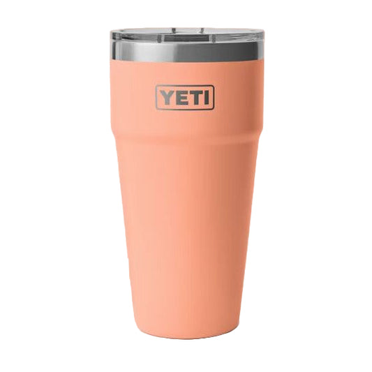 Yeti Rambler 887ml Stackable Cup w/Magslider Lid - Lowcountry Peach