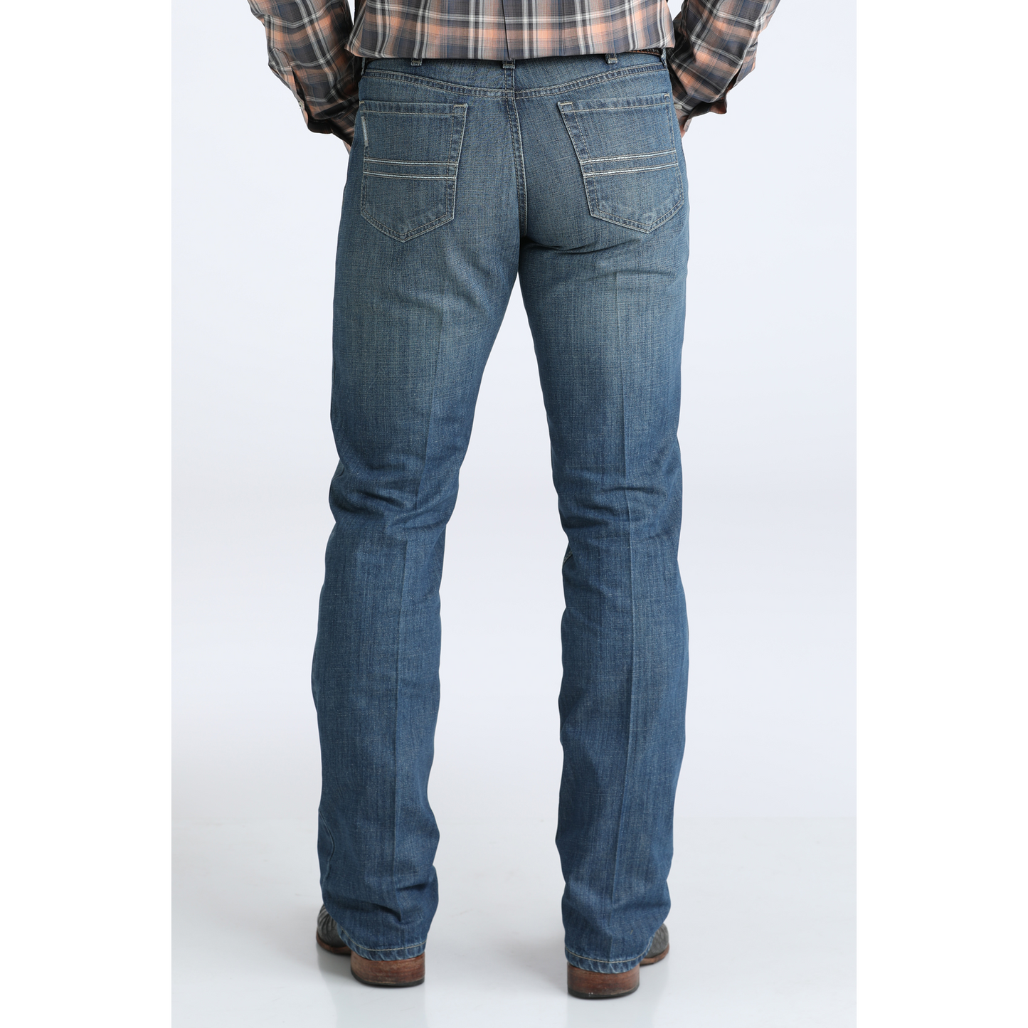 Cinch Men's Silver Label Indigo Jeans- Medium Stone