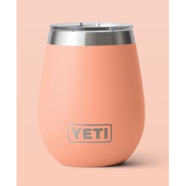 Yeti Rambler 295ml Wine Tumbler w/MagSlider Lid -  Lowcountry Peach