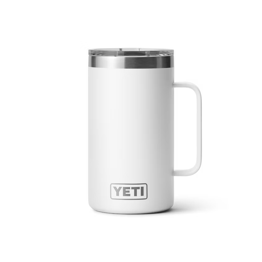YETI Rambler 710 mL Mug with MagSlider Lid - White