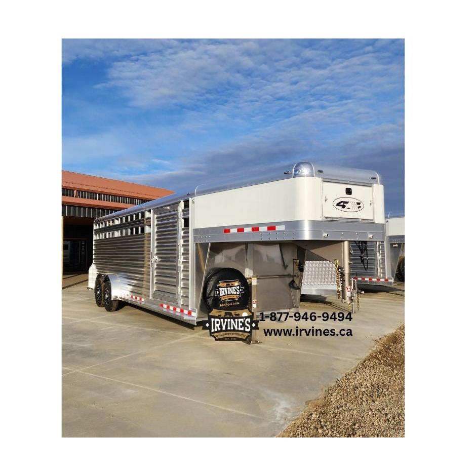 2026 4-Star 24' Stock Trailer