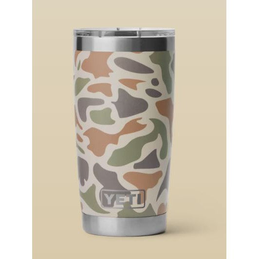 Yeti Rambler 591ml Tumbler w/Magslider Lid - Tan Camo