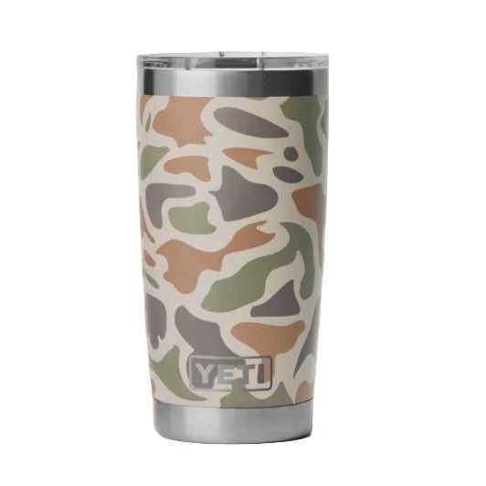 Yeti Rambler 591ml Tumbler w/Magslider Lid - Tan Camo