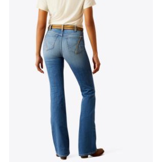 Ariat Women's High Rise Cassandra Boot Cut Jeans- Anaheim