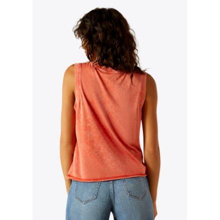 Ariat Women's Desert Club Tank- Chili