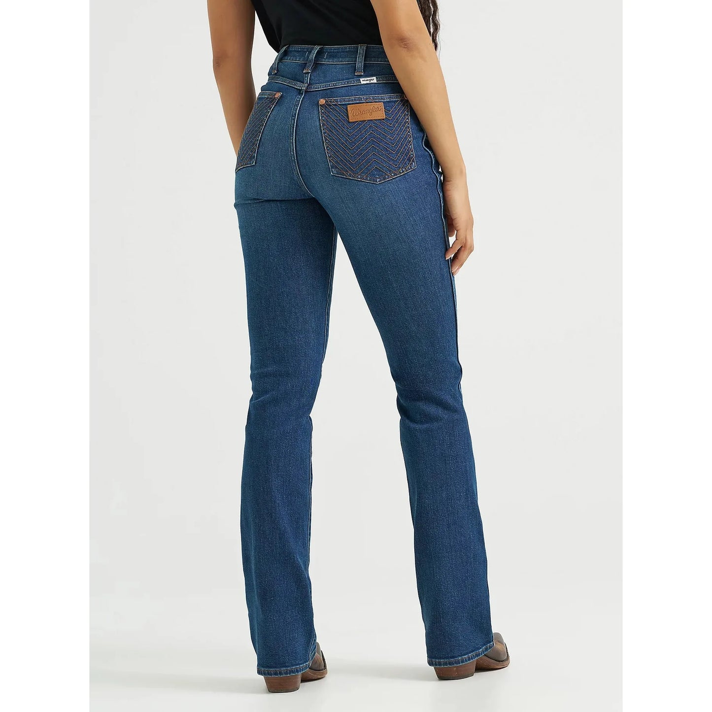 Wrangler Women's Slim Highrise Bootcut Jean-Icon