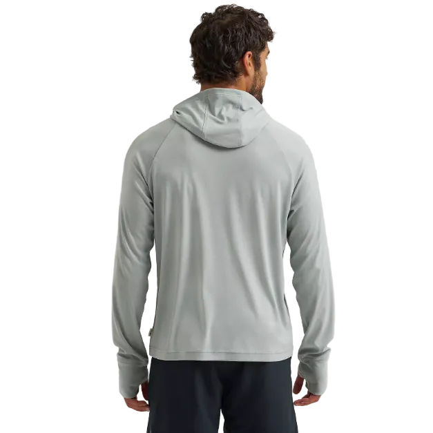 Wrangler Men's All Terrain Gear Long Sleeve Hooded Sun Tee - Abyss