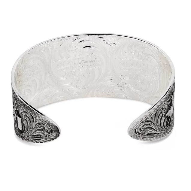 Montana Silversmith  Multi Figure Silver Cuff